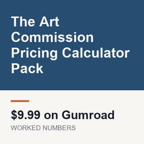The Art Commission Pricing Calculator Pack