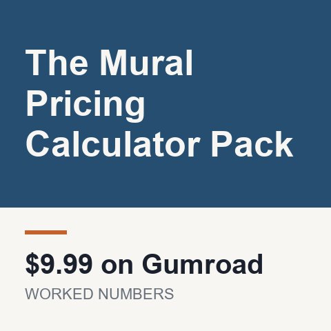 The Mural Pricing Calculator Pack